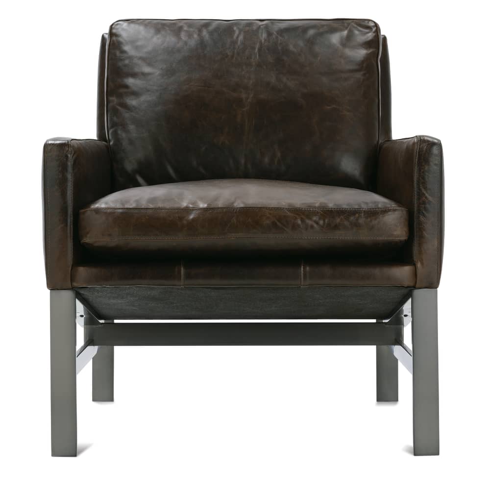 Atticus Leather Accent Chair